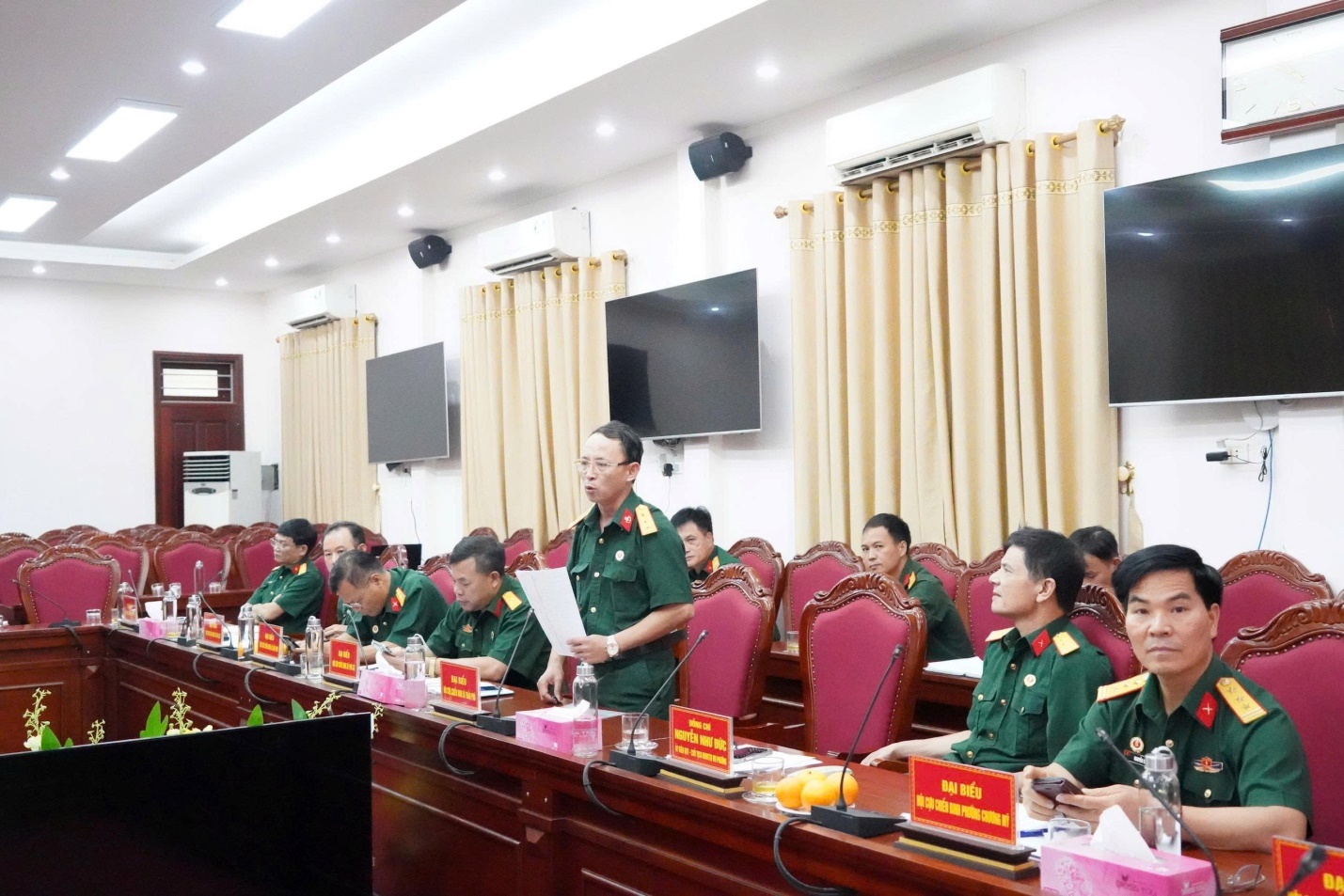 Cụm thi đua số 8 Hội Cựu chiến binh thành phố Hà Nội sơ kết phong trào thi đua “Cựu chiến binh gương mẫu” 6 tháng đầu năm 2026- Ảnh 2.