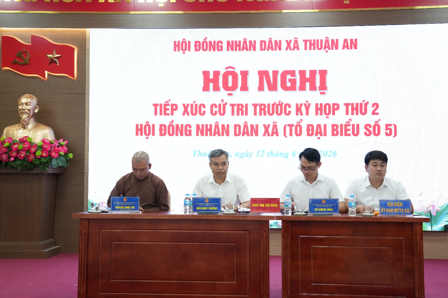 8/8 Tổ đại biểu HĐND xã Thuận An khóa II, nhiệm kỳ 2026-2031 hoàn thành tiếp xúc cử tri trước kỳ họp thứ Hai- Ảnh 1.
