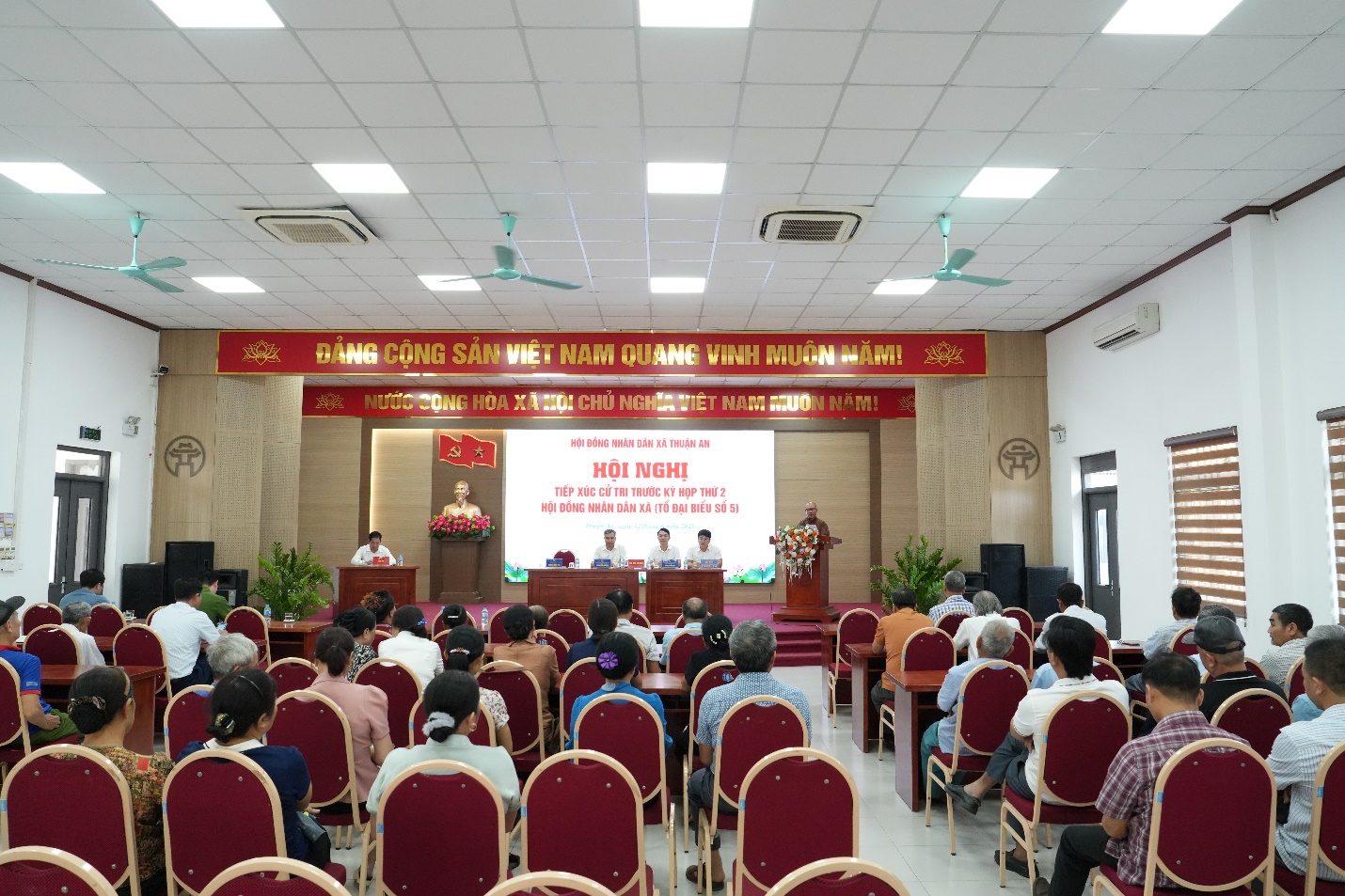 8/8 Tổ đại biểu HĐND xã Thuận An khóa II, nhiệm kỳ 2026-2031 hoàn thành tiếp xúc cử tri trước kỳ họp thứ Hai- Ảnh 2.