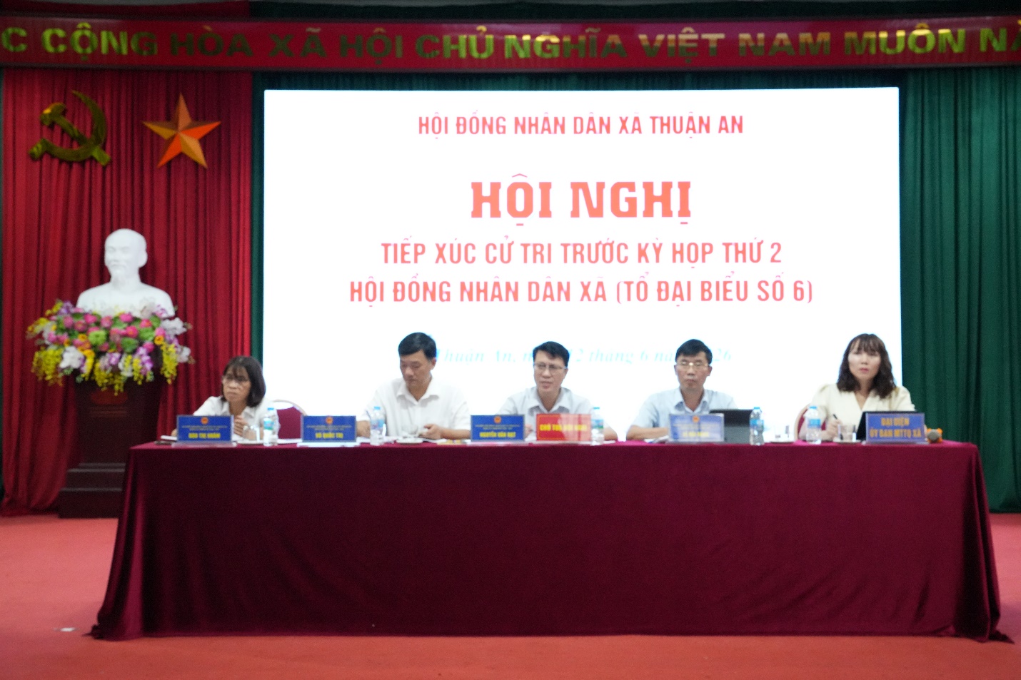 8/8 Tổ đại biểu HĐND xã Thuận An khóa II, nhiệm kỳ 2026-2031 hoàn thành tiếp xúc cử tri trước kỳ họp thứ Hai- Ảnh 6.