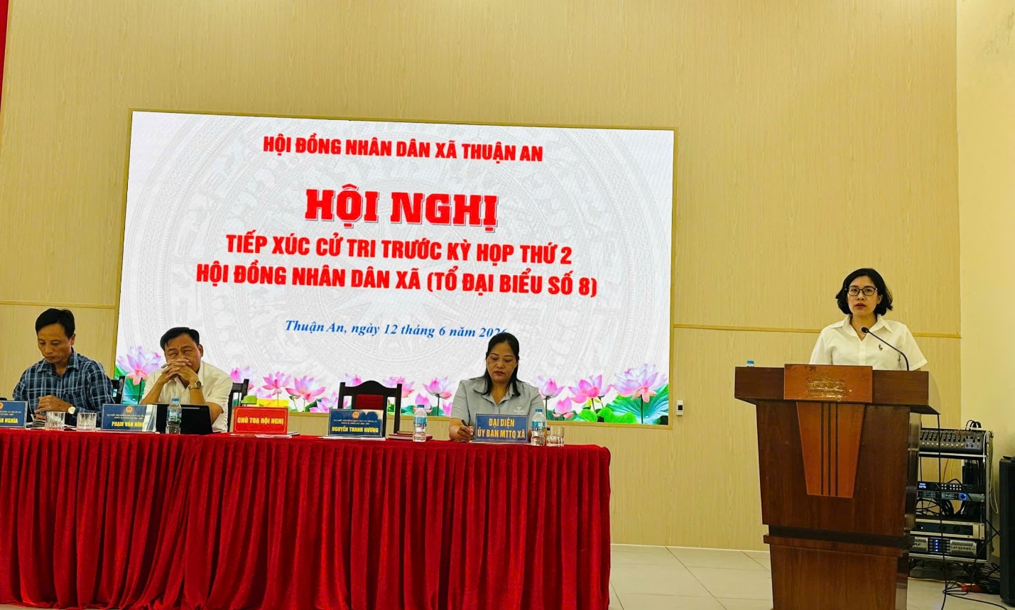 8/8 Tổ đại biểu HĐND xã Thuận An khóa II, nhiệm kỳ 2026-2031 hoàn thành tiếp xúc cử tri trước kỳ họp thứ Hai- Ảnh 13.