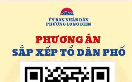 Phương án sắp xếp Tổ dân phố trên địa bàn phường Long Biên