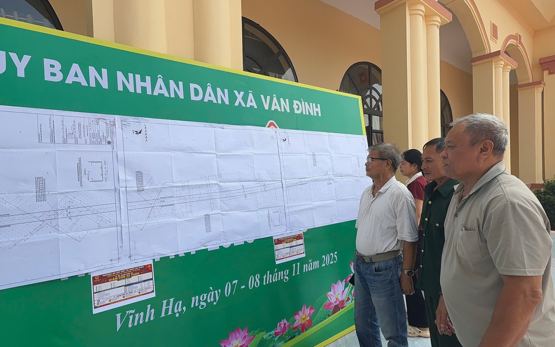 Thôn Vĩnh Thượng, Vĩnh Hạ : triển khai phương án, lấy ý kiến nhân dân sắp xếp lại thôn Vĩnh Thượng, Vĩnh Hạ