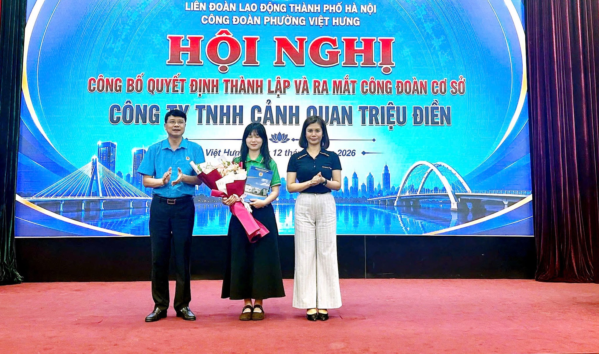 Công đoàn phường Việt Hưng tổ chức Hội nghị sơ kết công tác Công đoàn 06 tháng đầu năm - Tổng kết công tác Tháng Công nhân năm 2026 - Tập huấn công tác tài chính năm 2026- Ảnh 10.