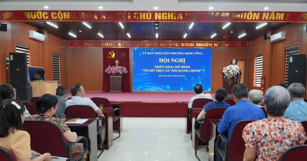 Định Công ra mắt mô hình “Tổ hỗ trợ Cầu nối hành chính”