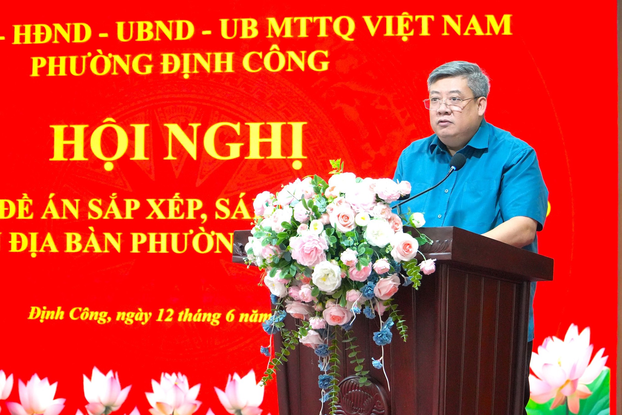 Phường Định Công dự kiến sắp xếp từ 69 xuống còn 35 tổ dân phố- Ảnh 3.