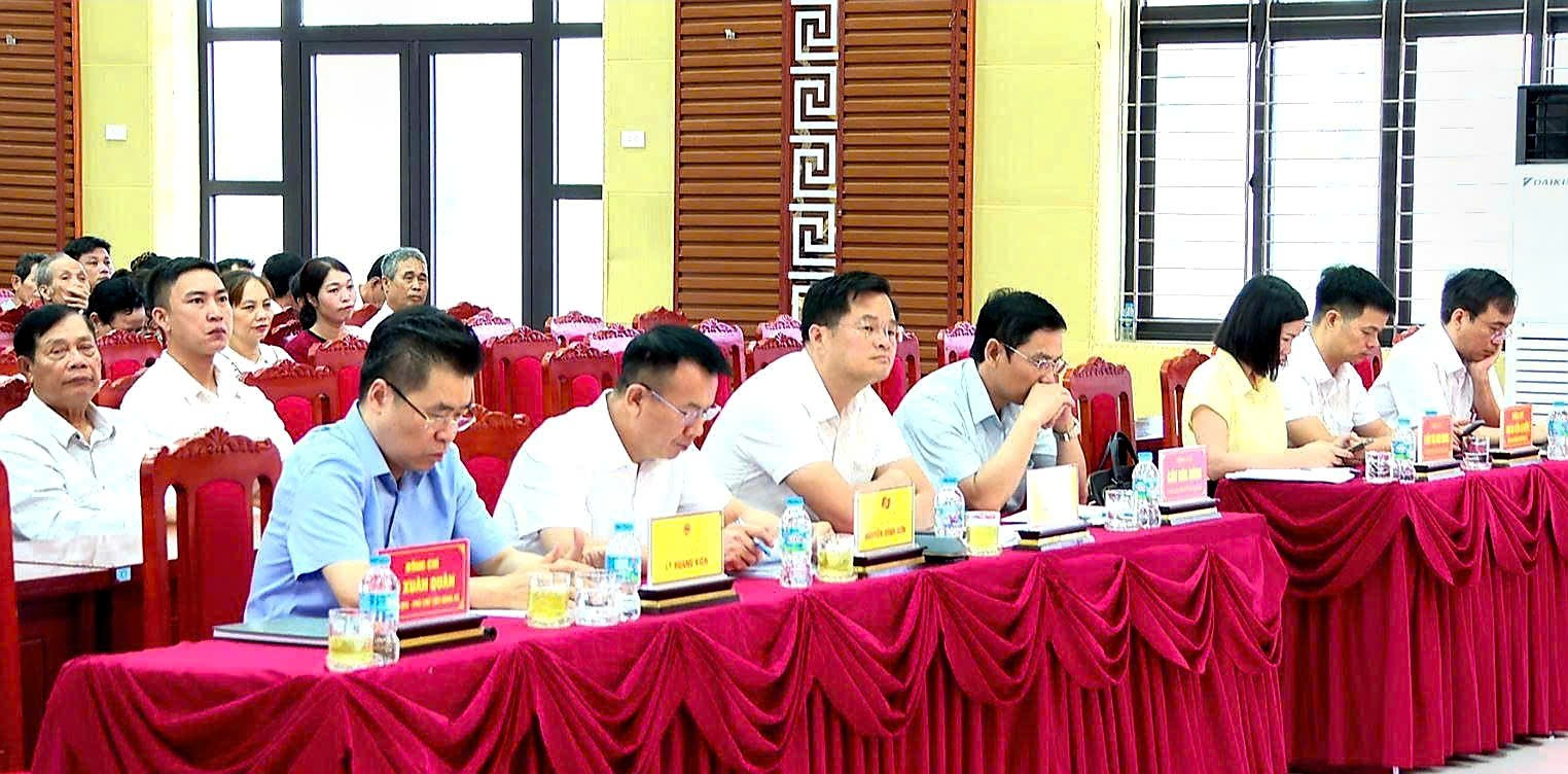 Xã Hát Môn triển khai một số nhiệm liên quan đến sắp xếp thôn trên địa bàn- Ảnh 2.