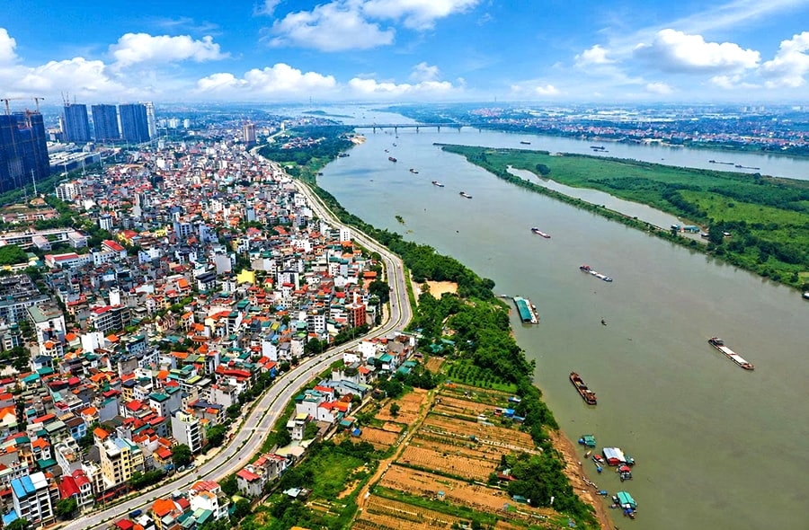 Đánh thức tiềm năng bất động sản ven sông Hồng- Ảnh 1.