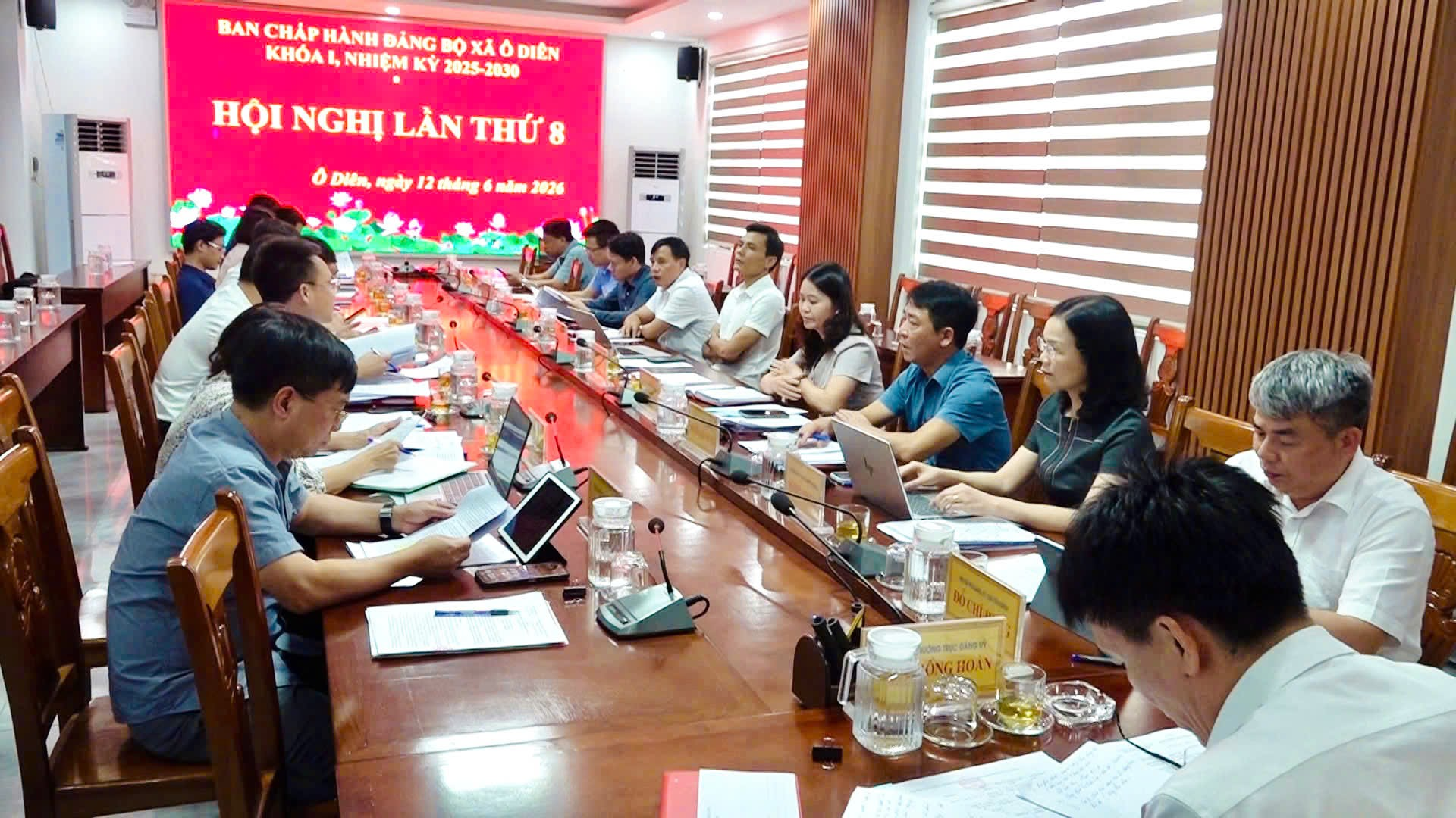 Hội nghị Ban Chấp hành Đảng bộ xã lần thứ 08 thông qua nhiều nội dung quan trọng- Ảnh 1.