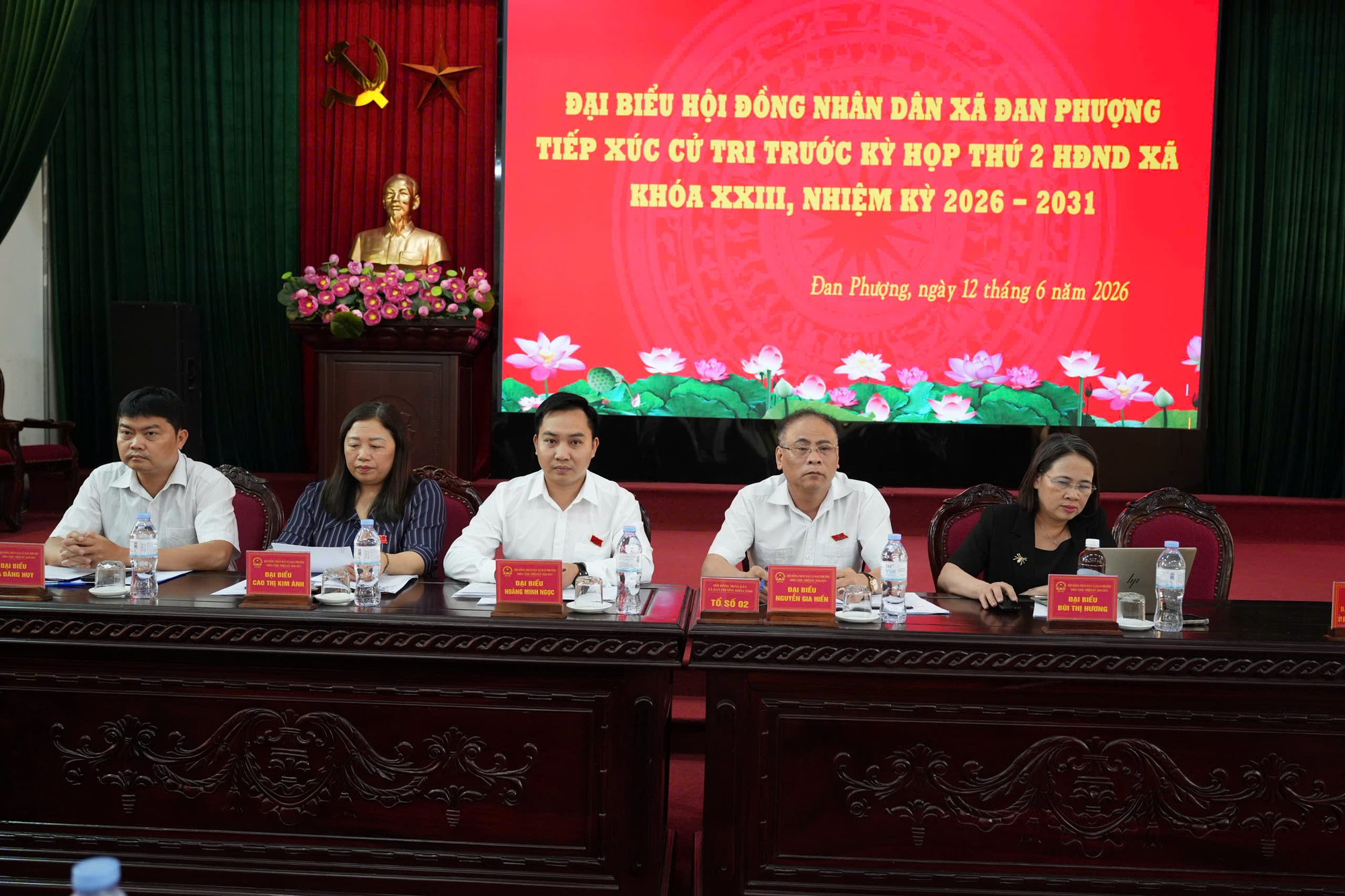 Đại biểu HĐND xã Đan Phượng hoàn thành tiếp xúc cử tri trước kỳ họp thứ 2- Ảnh 1.