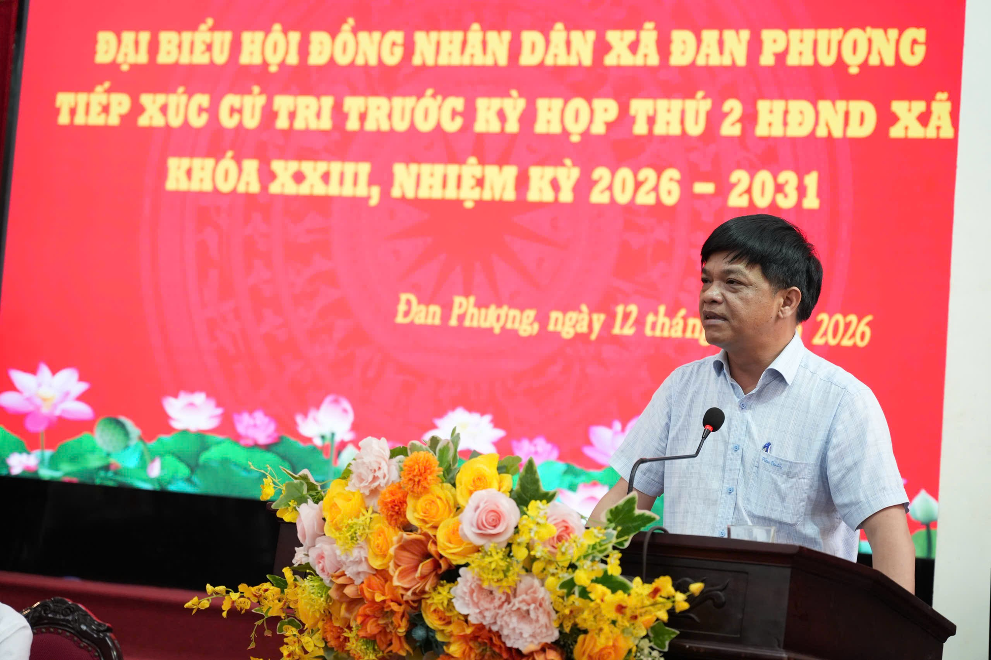 Đại biểu HĐND xã Đan Phượng hoàn thành tiếp xúc cử tri trước kỳ họp thứ 2- Ảnh 5.