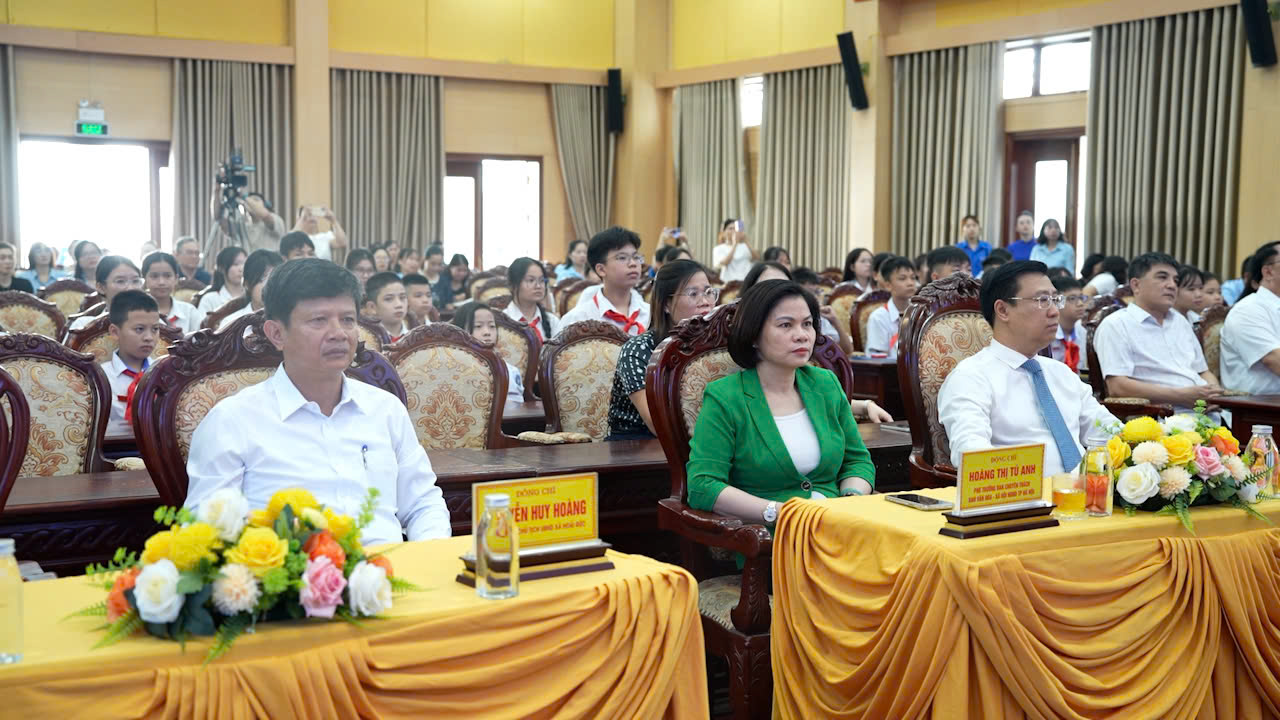 Hoài Đức tổ chức thành công Kỳ họp giả định Hội đồng Nhân dân trẻ em năm 2026- Ảnh 1.