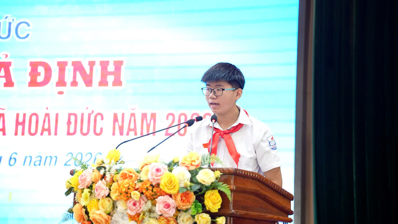 Hoài Đức tổ chức thành công Kỳ họp giả định Hội đồng Nhân dân trẻ em năm 2026- Ảnh 5.