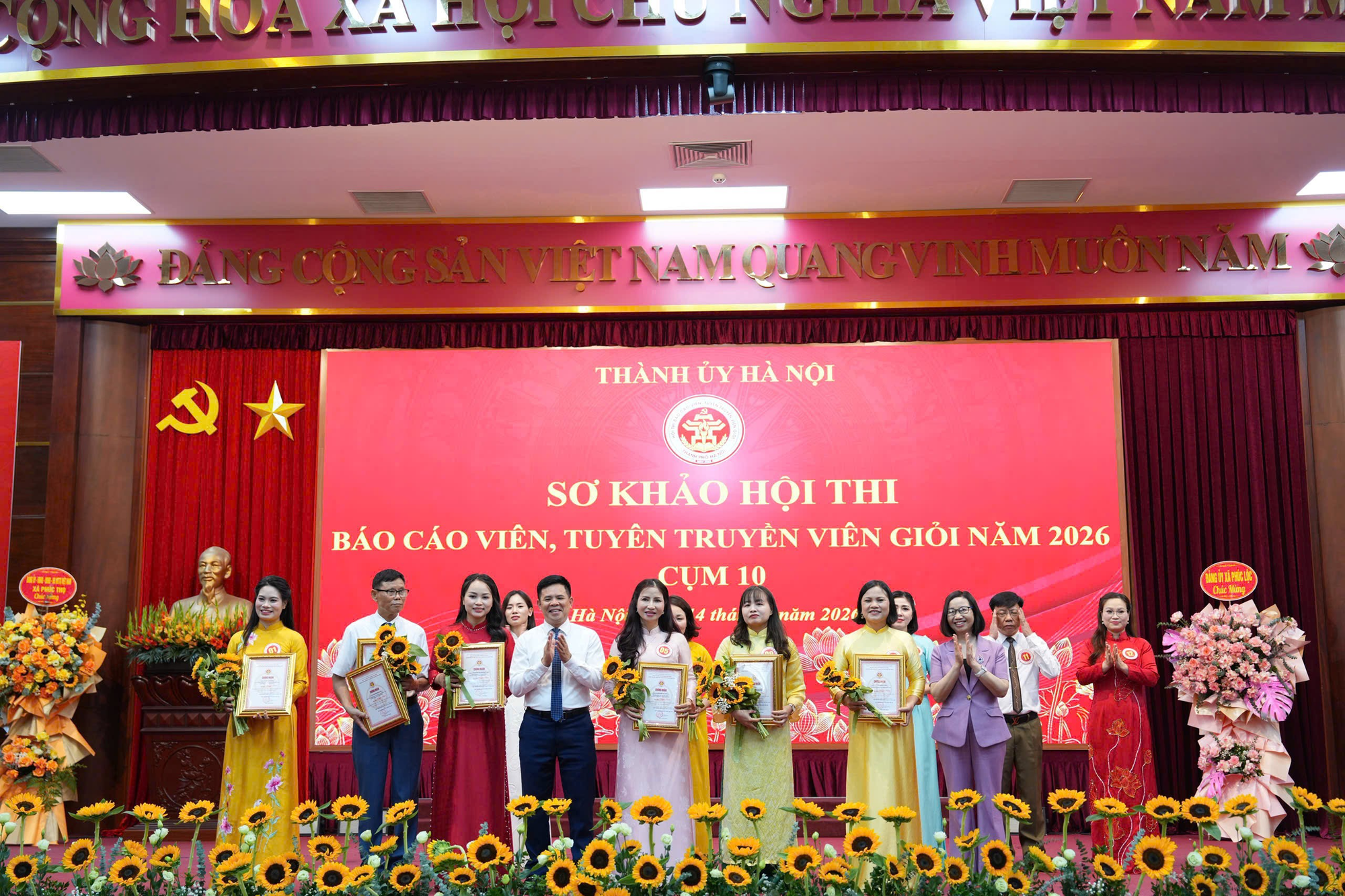Hoài Đức đạt giải khuyến khích tại sơ khảo hội thi báo cáo viên, tuyên truyền viên giỏi cấp Thành phố năm 2026- Ảnh 3.