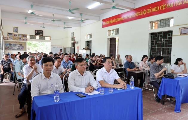 Tổ đại biểu số 1 HĐND xã Xuân Mai tiếp xúc cử tri tại Thôn Xuân Mai- Ảnh 2.