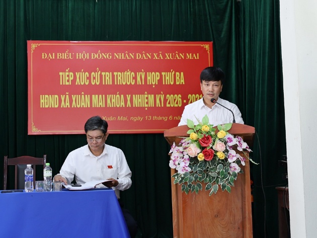 Tổ đại biểu số 1 HĐND xã Xuân Mai tiếp xúc cử tri tại Thôn Xuân Mai- Ảnh 3.