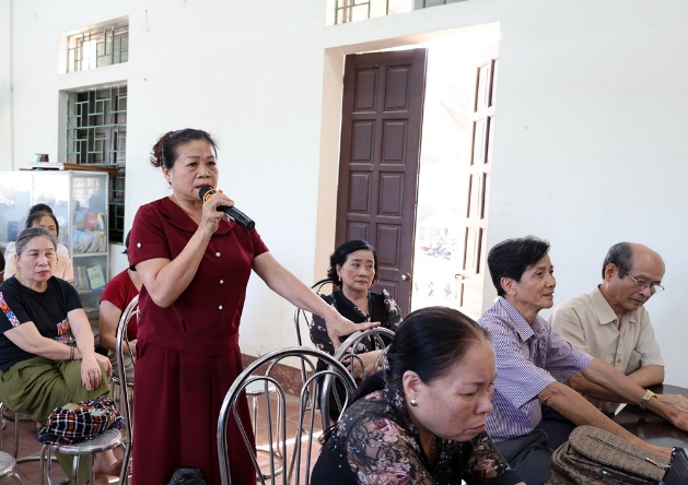 Tổ đại biểu số 1 HĐND xã Xuân Mai tiếp xúc cử tri tại Thôn Xuân Mai- Ảnh 5.