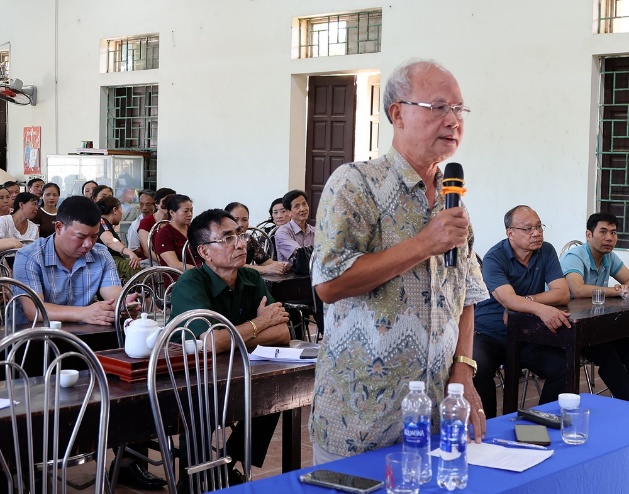 Tổ đại biểu số 1 HĐND xã Xuân Mai tiếp xúc cử tri tại Thôn Xuân Mai- Ảnh 7.