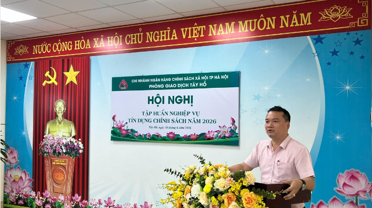 Tập huấn nghiệp vụ tín dụng chính sách cho Ban quản lý Tổ tiết kiệm và vay vốn- Ảnh 1.