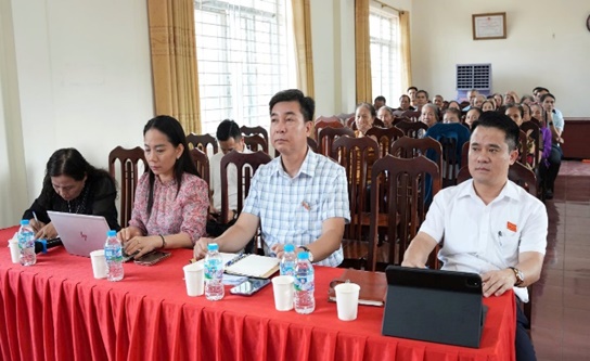 Đại biểu HĐND xã Hoài Đức khoá II, nhiệm kỳ 2026-2031 tiếp xúc cử tri trước Kỳ họp thứ 3- Ảnh 10.