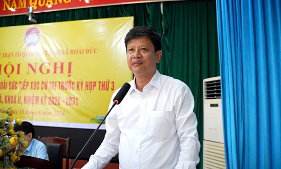 Đại biểu HĐND xã Hoài Đức khoá II, nhiệm kỳ 2026-2031 tiếp xúc cử tri trước Kỳ họp thứ 3- Ảnh 25.