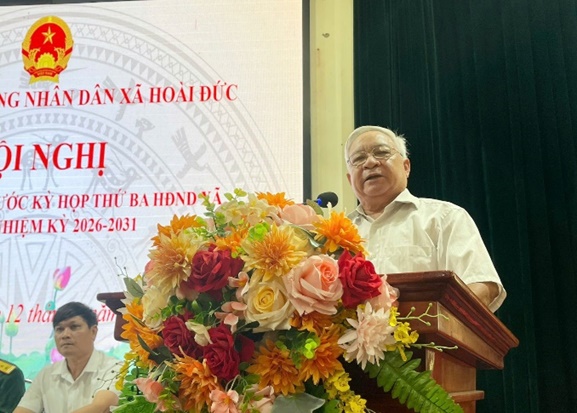 Đại biểu HĐND xã Hoài Đức khoá II, nhiệm kỳ 2026-2031 tiếp xúc cử tri trước Kỳ họp thứ 3- Ảnh 6.