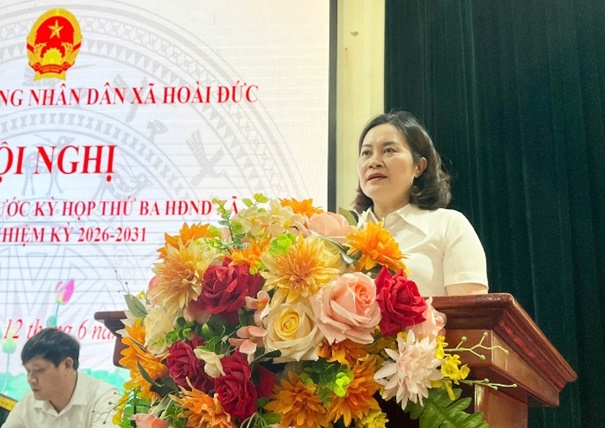 Đại biểu HĐND xã Hoài Đức khoá II, nhiệm kỳ 2026-2031 tiếp xúc cử tri trước Kỳ họp thứ 3- Ảnh 8.