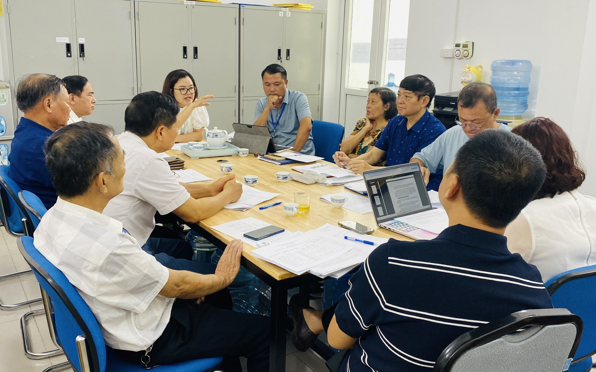 Ủy ban MTTQ phường Long Biên triển khai nhiệm vụ chuẩn bị Đại hội Hội Cựu Công an nhân dân