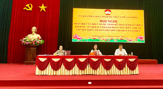Hội nghị phản biện xã hội góp phần hoàn thiện Đề án sắp xếp thôn, tổ dân phố và Kế hoạch phát triển kinh tế - xã hội- Ảnh 1.