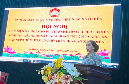 Hội nghị phản biện xã hội góp phần hoàn thiện Đề án sắp xếp thôn, tổ dân phố và Kế hoạch phát triển kinh tế - xã hội- Ảnh 4.