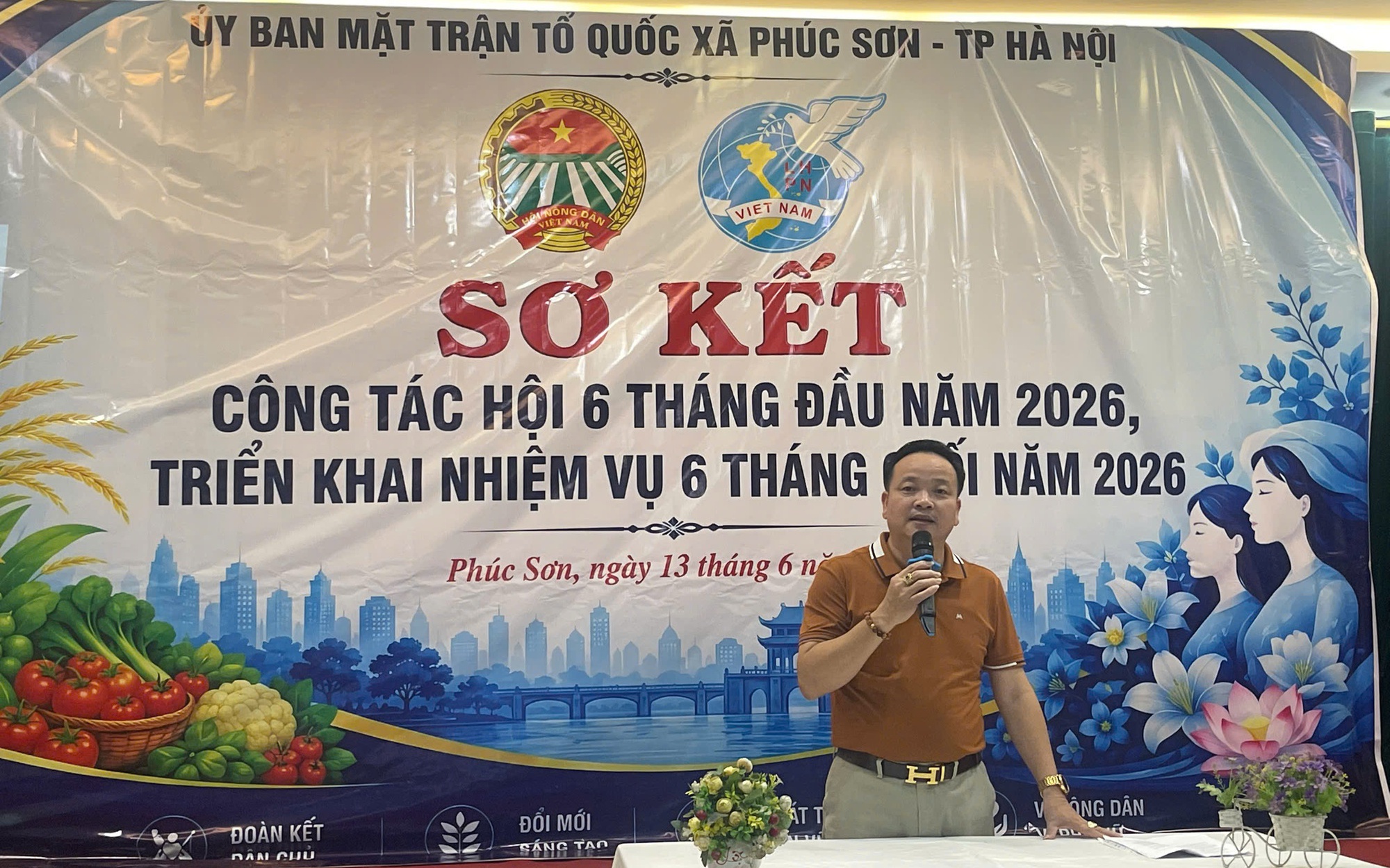 HỘI NÔNG DÂN VÀ HỘI LHPN XÃ PHÚC SƠN: KHẲNG ĐỊNH VAI TRÒ NÒNG CỐT TRONG PHÁT TRIỂN KINH TẾ – XÃ HỘI 6 THÁNG ĐẦU NĂM 2026