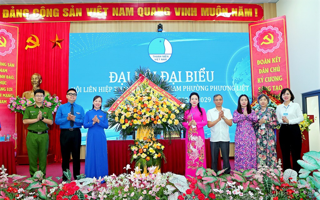 Đại hội Hội LHTN phường Phương Liệt lần thứ I: Tuổi trẻ tiên phong số hóa, xung kích xây dựng đô thị văn minh