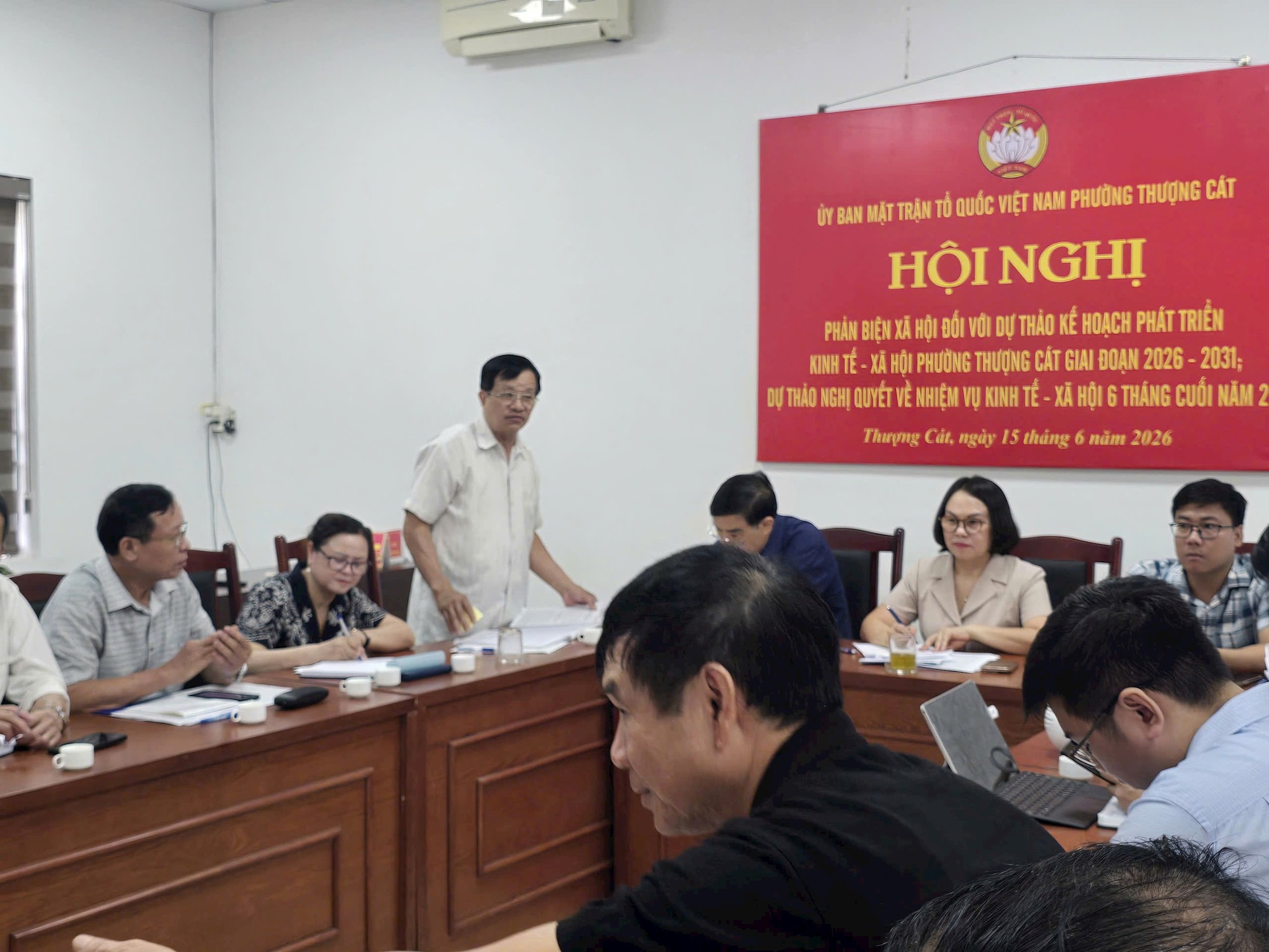Phường Thượng Cát phản biện xã hội đối với kế hoạch phát triển giai đoạn 2026-2030- Ảnh 2.