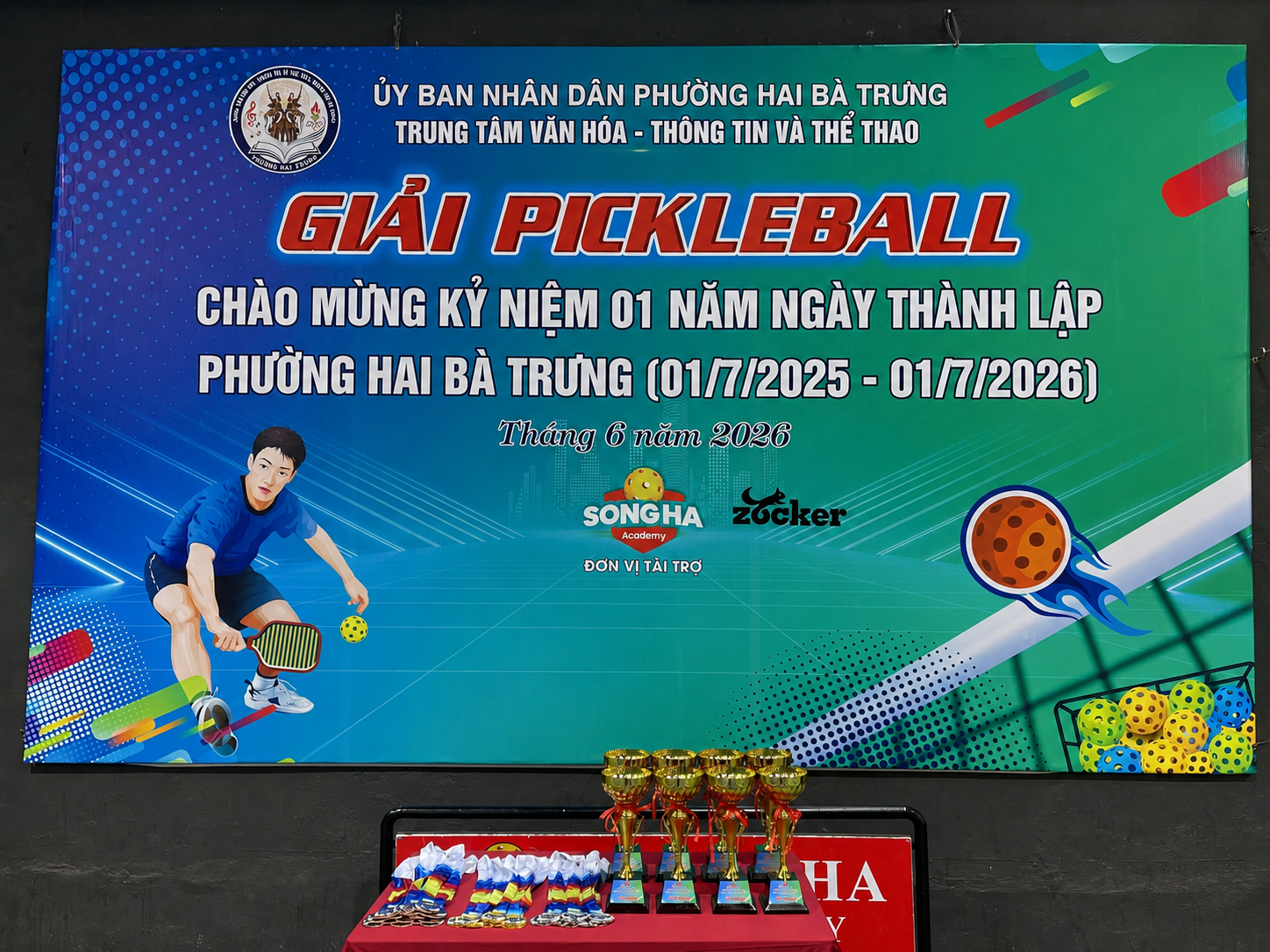 Giải pickleball phường Hai Bà Trưng năm 2026: Kết nối đam mê – Thắt chặt tình đoàn kết- Ảnh 1.