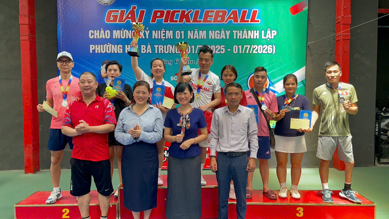 Giải pickleball phường Hai Bà Trưng năm 2026: Kết nối đam mê – Thắt chặt tình đoàn kết- Ảnh 5.