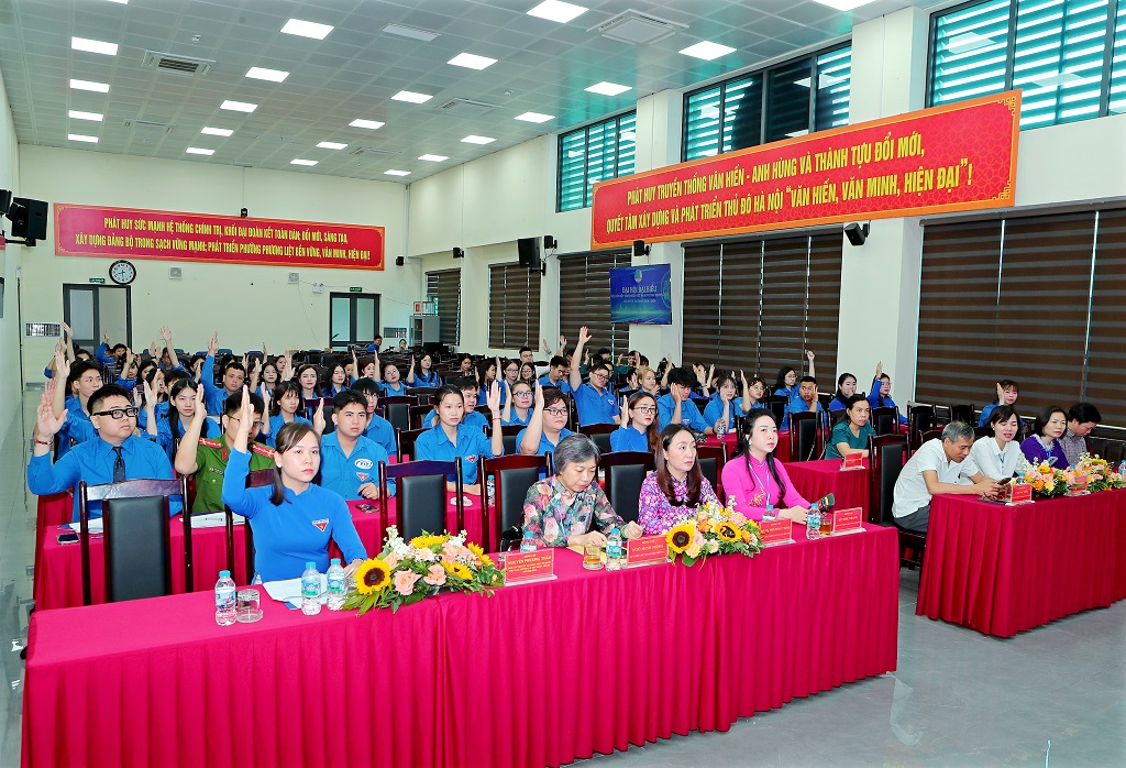 Đại hội Hội LHTN phường Phương Liệt lần thứ I: Tuổi trẻ tiên phong số hóa, xung kích xây dựng đô thị văn minh- Ảnh 2.