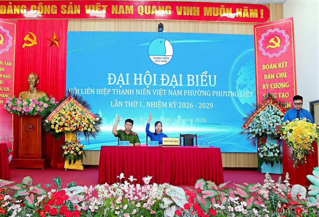 Đại hội Hội LHTN phường Phương Liệt lần thứ I: Tuổi trẻ tiên phong số hóa, xung kích xây dựng đô thị văn minh- Ảnh 3.