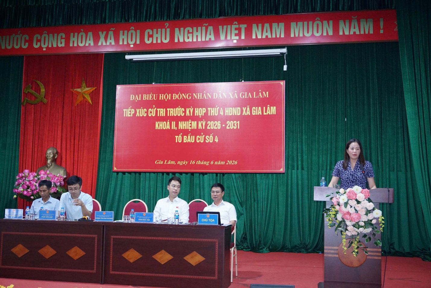 HĐND xã Gia Lâm tiếp xúc cử tri trước kỳ họp thứ 4 HĐND xã khóa II, nhiệm kỳ 2026-2031- Ảnh 4.