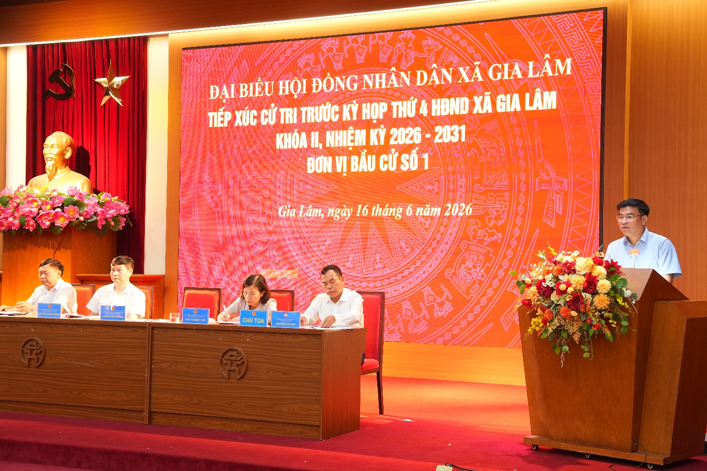 HĐND xã Gia Lâm tiếp xúc cử tri trước kỳ họp thứ 4 HĐND xã khóa II, nhiệm kỳ 2026-2031- Ảnh 7.