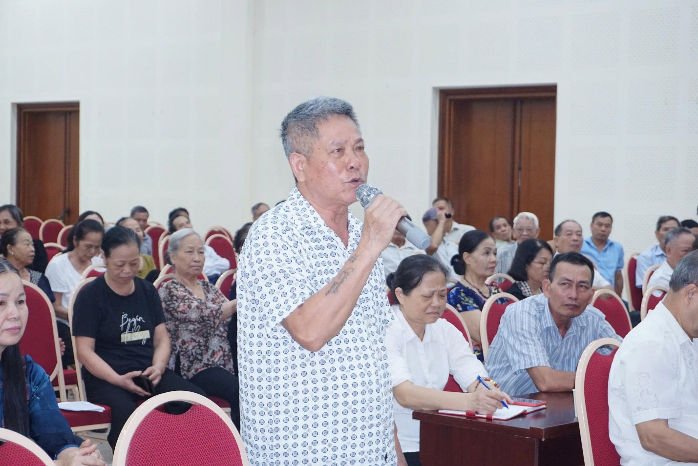 HĐND xã Gia Lâm tiếp xúc cử tri trước kỳ họp thứ 4 HĐND xã khóa II, nhiệm kỳ 2026-2031- Ảnh 9.