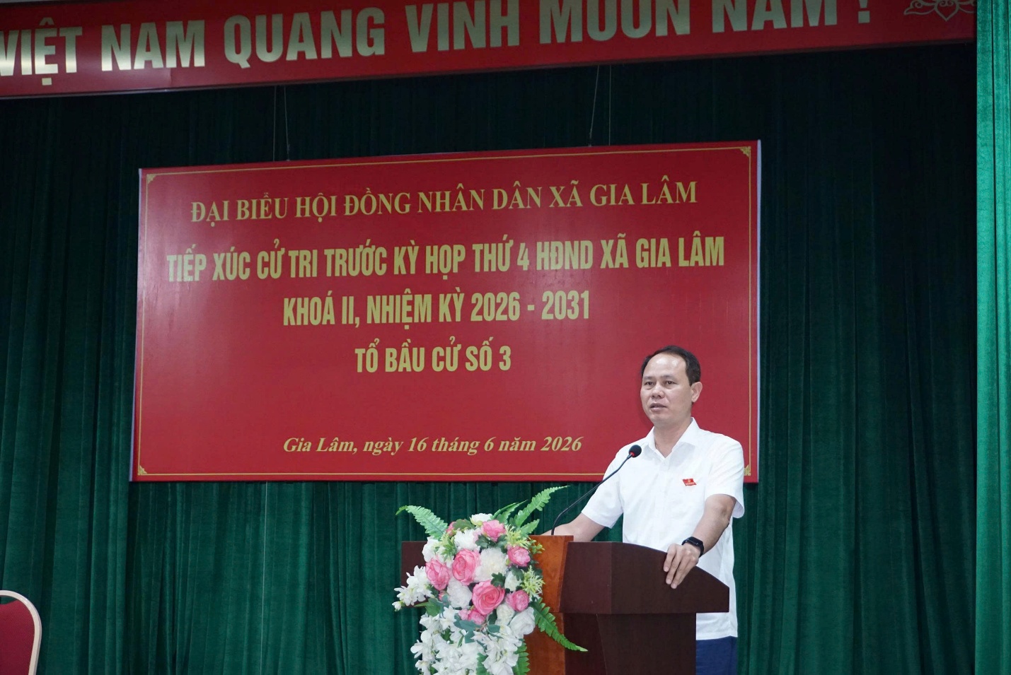 HĐND xã Gia Lâm tiếp xúc cử tri trước kỳ họp thứ 4 HĐND xã khóa II, nhiệm kỳ 2026-2031- Ảnh 10.