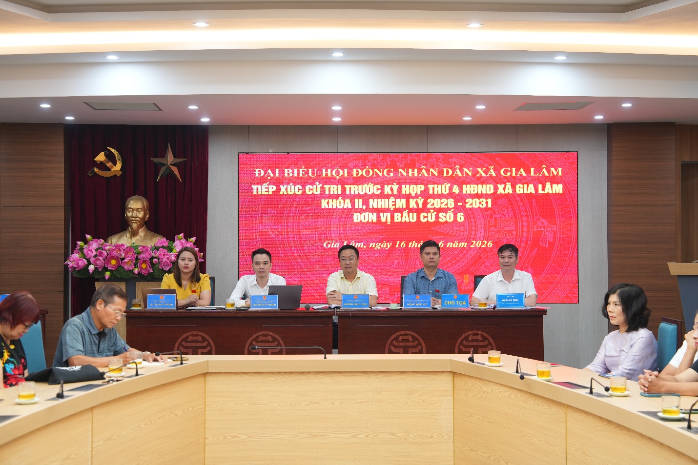 HĐND xã Gia Lâm tiếp xúc cử tri trước kỳ họp thứ 4 HĐND xã khóa II, nhiệm kỳ 2026-2031- Ảnh 11.
