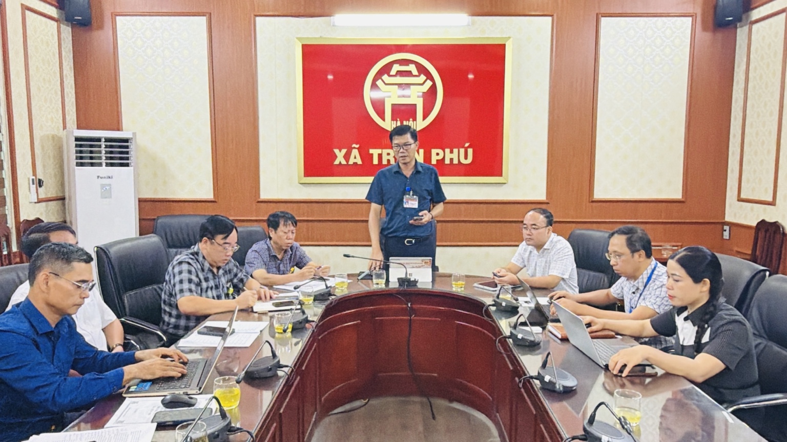 Xã Trần Phú triển khai nhiệm vụ sắp xếp thôn và hệ thống chính trị ở thôn- Ảnh 1.