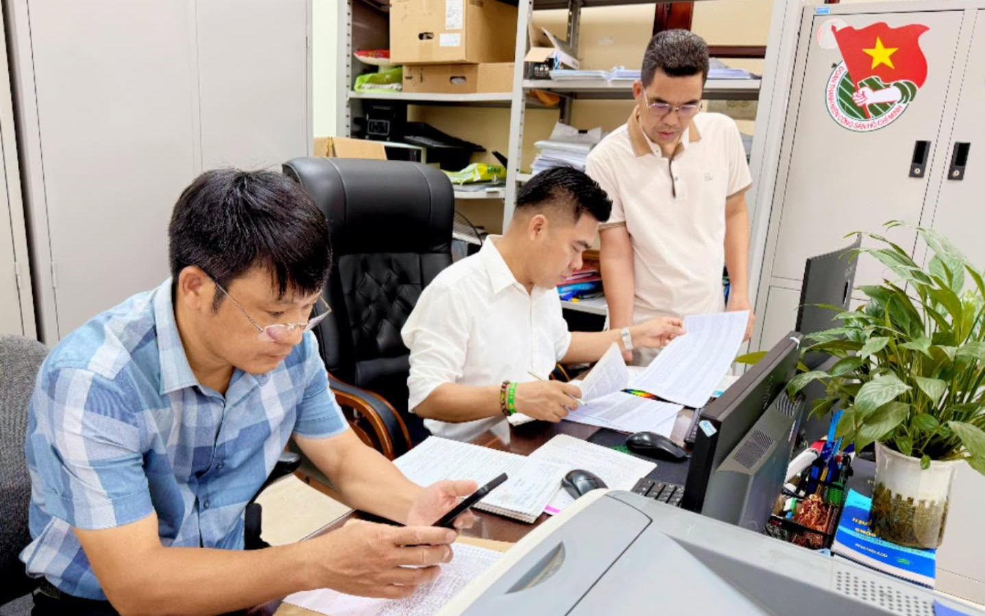 Xã Quang Minh hoàn thành số hóa hồ sơ đảng viên: Bước tiến quan trọng trong chuyển đổi số công tác xây dựng Đảng