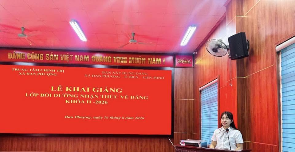 19 quần chúng ưu tú xã Liên Minh tham gia lớp bồi dưỡng nhận thức về đảng khóa II năm 2026- Ảnh 2.