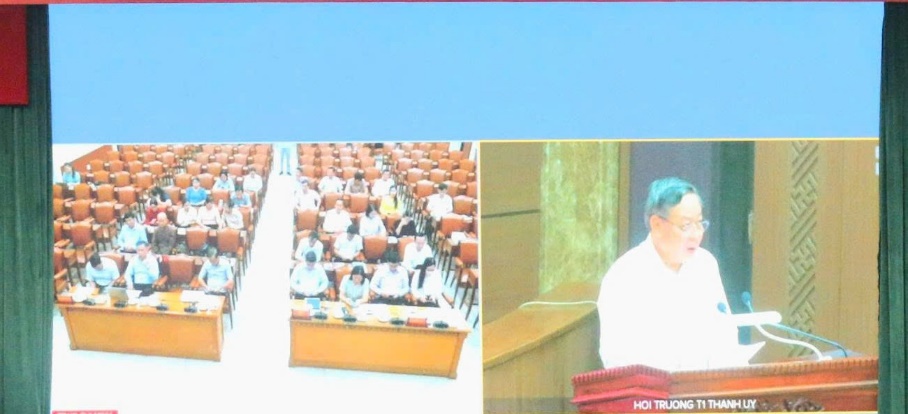 XÃ KIM ANH THAM DỰ TRỰC TUYẾN HỘI THẢO KHOA HỌC CẤP QUỐC GIA VỀ MỘT SỐ VẤN ĐỀ LÝ LUẬN VÀ THỰC TIỄN VỀ HOÀN THIỆN MÔ HÌNH CHÍNH QUYỀN ĐỊA PHƯƠNG 2 CẤP- Ảnh 1.