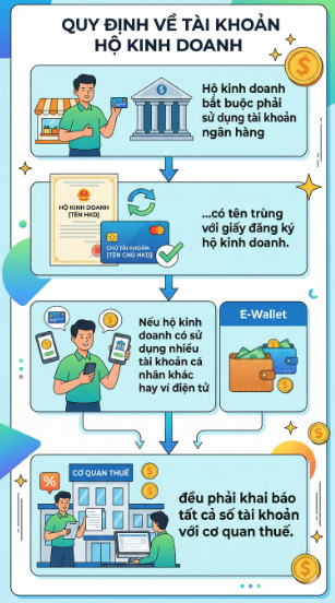  Nghĩa vụ pháp lý và lợi ích thiết thực cho hộ kinh doanh khi thông báo số tài khoản ngân hàng/số hiệu ví điện tử với cơ quan thuế- Ảnh 3.