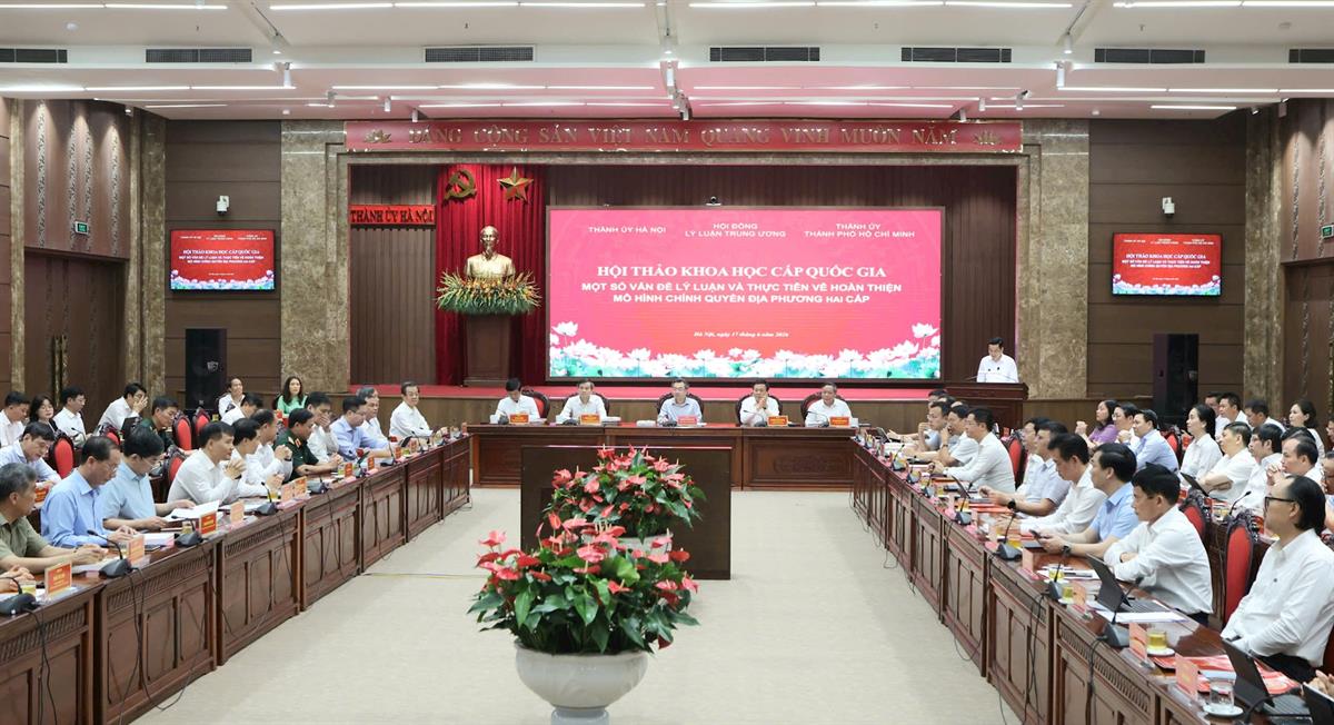 Xã Mê Linh tham dự trực tuyến Hội thảo khoa học cấp quốc gia với chủ đề "Một số vấn đề lý luận và thực tiễn về hoàn thiện mô hình chính quyền địa phương hai cấp"- Ảnh 4.