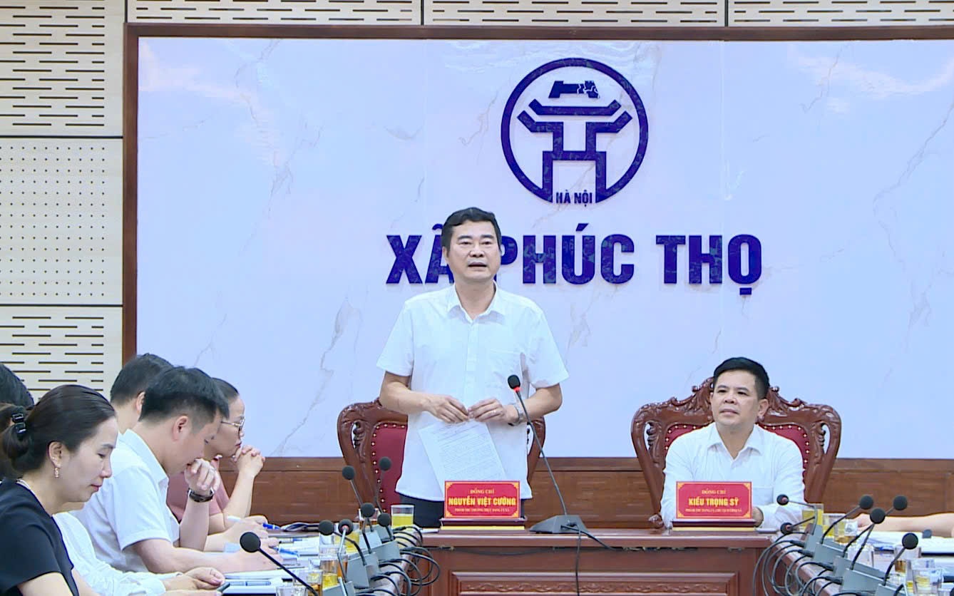 ĐẢNG ỦY XÃ PHÚC THỌ LẤY Ý KIẾN VÀO CÁC ĐỀ ÁN SẮP XẾP, KIỆN TOÀN CHI BỘ THÔN DÂN CƯ
