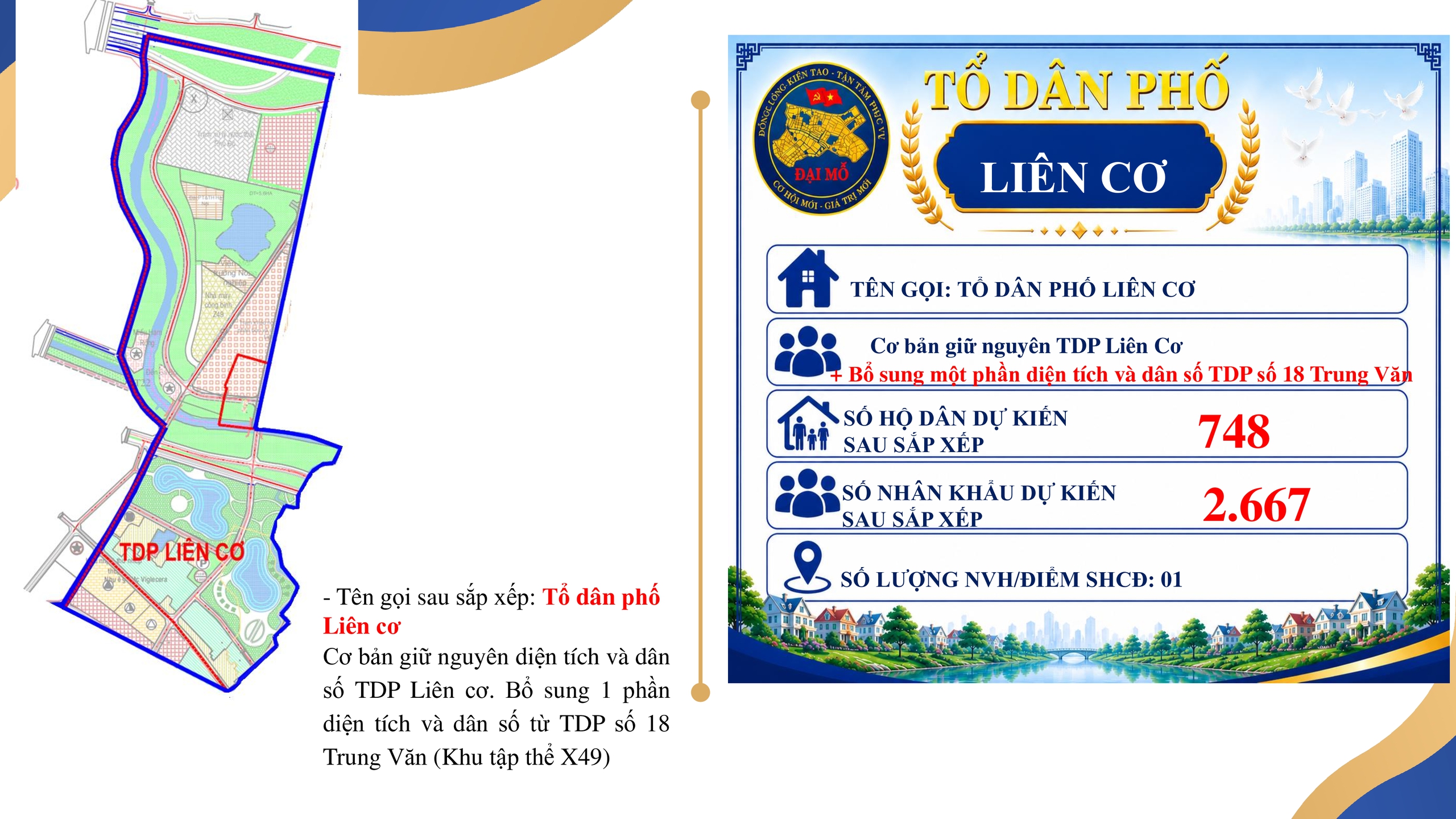 UBND PHƯỜNG ĐẠI MỖ THÔNG BÁO VIỆC NIÊM YẾT, CÔNG KHAI ĐỀ ÁN SẮP XẾP TỔ DÂN PHỐ TRÊN ĐỊA BÀN PHƯỜNG ĐỂ NHÂN DÂN BIẾT, NGHIÊN CỨU VÀ THAM GIA GÓP Ý- Ảnh 13.